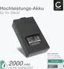 CELLONIC 2x Akku für Fernbedienung Kompatibel mit Hiab XS Produktbild-Vorschau 2
