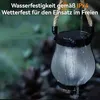 Solarlaterne Für Außen, Tanzende Flammen Solar Laternen Für Produktbild-Vorschau 4