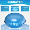 Peviasot Poolkissen Rund 200cm | Winterkissen für Pool | Produktbild-Vorschau 2