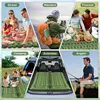 Camping Isomatte mit Fußpumpe 198×72×8 cm, Outdoor Produktbild-Vorschau 2