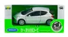 Welly Peugeot 207 Argento 1:34-1:39 Modello in metallo Die Anteprima dell’immagine prodotto 5