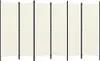 Parawan 6-panelowy, biały, 300 x 180 cm Podgląd zdjęcia produktu 2