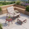Gartenmöbel-Set 'Trerdfjoa' 3-tlg. mit Gartenstuhl Produktbild-Vorschau 1