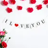 Girlanda baner i love you czerwone serce walentynki Podgląd zdjęcia produktu 6