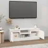 vidaXL Armoire TV avec porte blanc 102x30x36 cm - Meuble TV Voir les images du produit 4