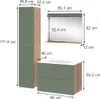 Set di mobili da bagno Vicco Izan Goldkraft rovere/verde 4 Anteprima dell’immagine prodotto 7
