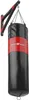 A black and red punching bag mounted on a black wall bracket. Podgląd zdjęcia produktu