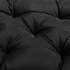 Topchances Gartenkissen Schwarz 100x100x10cm, Wasserdicht, Produktbild-Vorschau 8