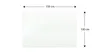 Glasboard - Weiß CLASSIC WHITE 150x100cm Produktbild-Vorschau 5