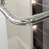 Drążek do zasłony prysznicowej kątowy narożny 3-częściowy Podgląd zdjęcia produktu 4