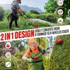 Akku-Rasentrimmer 21V mit 2 Akku und Ladegerät, 3-in-1 Produktbild-Vorschau 6