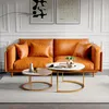 ProximaX Vintage Couchtisch mit goldenen Tischbeinen, Produktbild-Vorschau 2