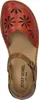 Josef Seibel Damen Sandale aus Leder mit floralen Cut Outs Produktbild-Vorschau 4