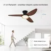 Stropný ventilátor s osvetlením, tichý, Ø 100 cm, DC motor, Náhľad obrázku produktu 8