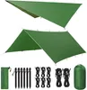 VOSOIR 3x4M Tarp Zeltplane Wasserdicht Ultraleicht 15 Öse+6 Produktbild-Vorschau 1