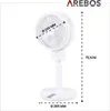 AREBOS Standventilator 55 W | Ø 23 cm, 3D Oszillation, Produktbild-Vorschau 8