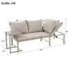 Merax Gartenmöbel-Set 3-Sitzer mit verstellbar 5-stufig, Produktbild-Vorschau 10