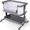 3 in 1 Beistellbett Reisebett Baby mit Matratze Babybett 6 Produktbild-Vorschau 2