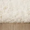 Volero - Shaggy Teppich - Blaze Weiß - 160x230 cm - Produktbild-Vorschau 3
