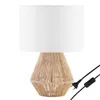 Stolní lampa Lignea Lux z juty v boho stylu, 60 W - Náhled obrázku produktu 1