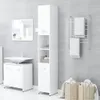 vidaXL Set di mobili da bagno a 3 pezzi in legno bianco Anteprima dell’immagine prodotto 14