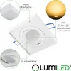LUMILED LED vestavné svítidlo otočné včetně 6 W žárovky s Náhled obrázku produktu 2