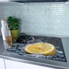 Spritzschutz Herdabdeckplatte Schneidebrett aus Glas Produktbild-Vorschau 2