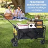 EASYmaxx Bollerwagen met kleine wielen - opvouwbaar - zwart Productafbeelding-voorbeeld 7