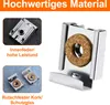 Spiegelhalter, 4 Stück Eisen Federbelasteter Spiegelhalter Produktbild-Vorschau 3