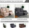 Relaxsofa Hussen, Bezug für Relaxsessel, 6-teiliges Stretch Produktbild-Vorschau 5