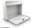 Biała skrzynka na listy metalowa 360x320 mm montaż Podgląd zdjęcia produktu 2