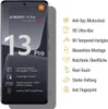 6x Blickschutz 9H Panzerhartglas für Xiaomi 13 Pro Produktbild-Vorschau 3