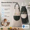 Kinder Malschürze 4er Set, wasserfeste Bastelschürze für Produktbild-Vorschau 7