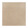 vidaXL Tapis ZIZUR 120x120 cm Aspect jute Intérieur et Voir les images du produit 9
