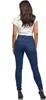 Tazzio Jeans skinny fit a vita alta da donna F107 Blu scuro Anteprima dell’immagine prodotto 3
