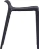 vidaXL Stapelbare Hocker 4 Stk. Schwarz Kunststoff Produktbild-Vorschau 4