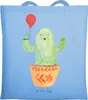Mr. & Mrs. Panda Tote Bag Kaktus Luftballon - Sky Blue - Produktbild-Vorschau 1