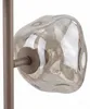 Stehlampe Metall Rauchglas G9 151 cm Beige Cognac 3-flammig Produktbild-Vorschau 5