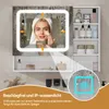 Puluomis zrcadlová skříňka do koupelny 80 cm se 3 barevnými Náhled obrázku produktu 6