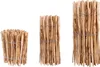 Three different sized bundles of wooden stakes tied together with wire, presented against a white background. Produktbild-Vorschau