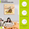 ARTland Leinwandbild Toskana Erinnerungen Größe: 100x100 cm Produktbild-Vorschau 3