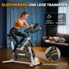 Heimtrainer Fahrrad für zu Hause – leises Fitnessbike mit Produktbild-Vorschau 3