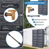 4rain SLIM STONE DECOR wandtank SET 700 L, graphite grey, Productafbeelding-voorbeeld 4