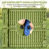 Isomatte Camping ultraleicht, Luftmatratze mit Fußpumpe & Produktbild-Vorschau 5