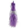 A plush unicorn toy seen from the back, with its tail and mane prominently displayed. Produktbild-Vorschau