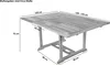 SAM® Teak Gartentisch eckig ausziehbar 120 - 170 cm x 120 Produktbild-Vorschau 10