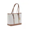Michael Kors Jet Set Travel Large Zip Tote Vanilla Braun MK Produktbild-Vorschau 12