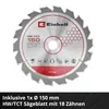 Sierra circular manual inalámbrica Einhell TE-CS 18/150-2 Vista previa de la imagen del producto 9