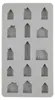 Rayher Silikonowa forma Mini domki 115 ml 14,5 x 26 x 2 cm Podgląd zdjęcia produktu 2