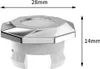 INF Copertura decorativa per troppopieno lavabo, chiusura Anteprima dell’immagine prodotto 2
